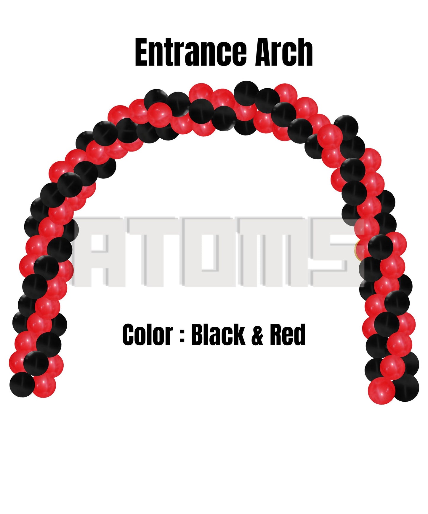 Inauguration Setup (Black & Red)