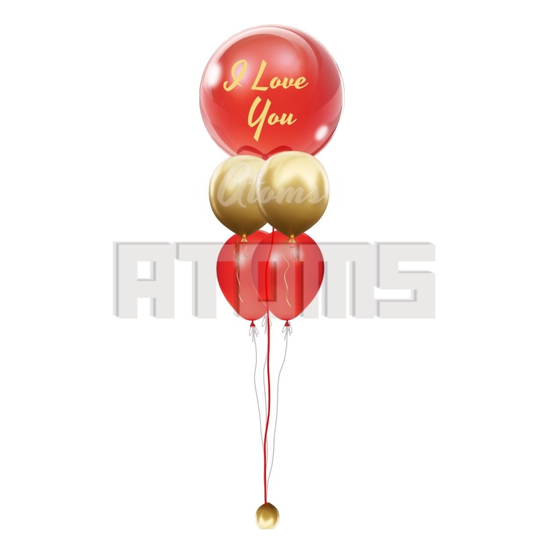Valentines Customised Helium Balloon