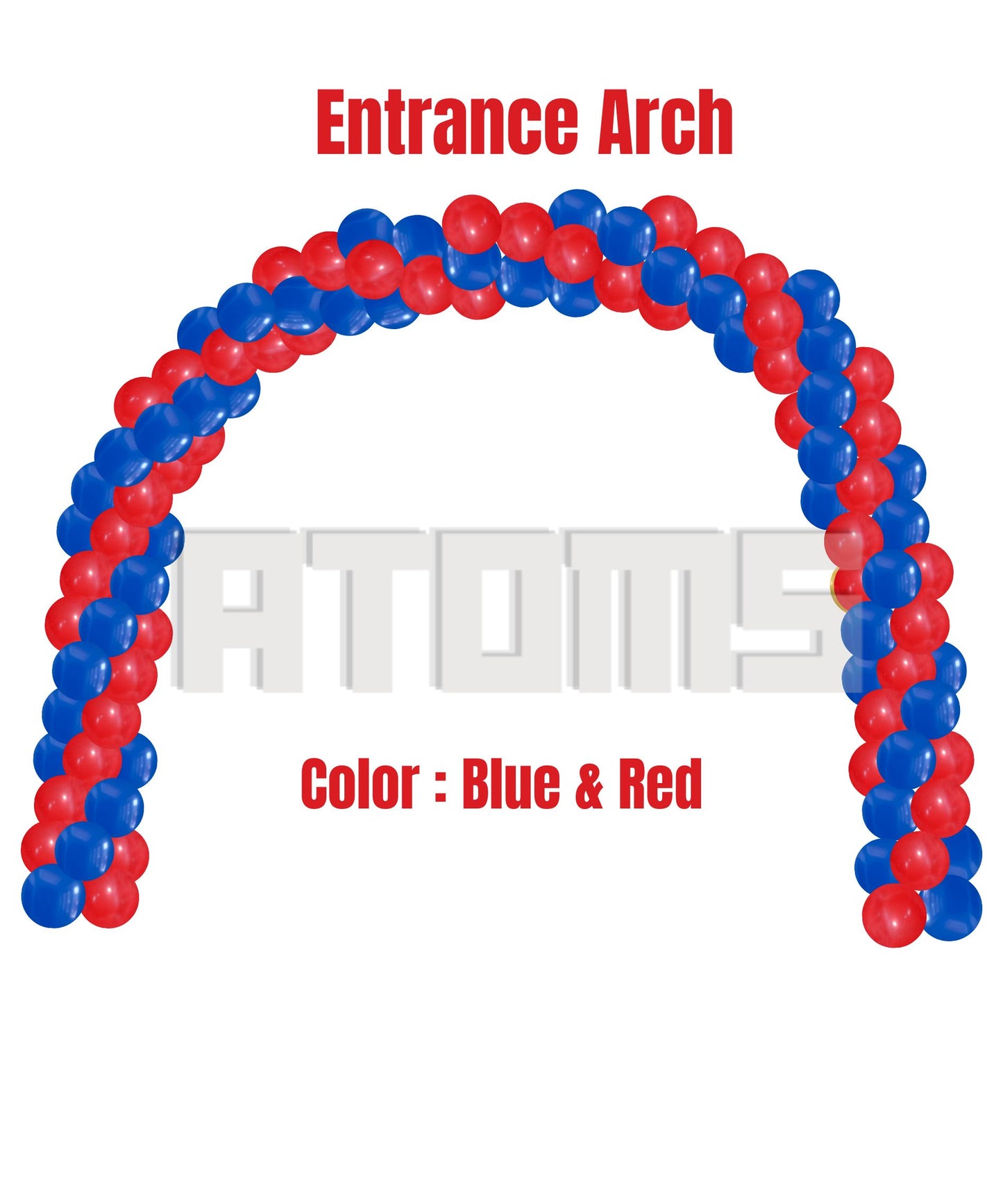 Inauguration Setup (Red & Blue)