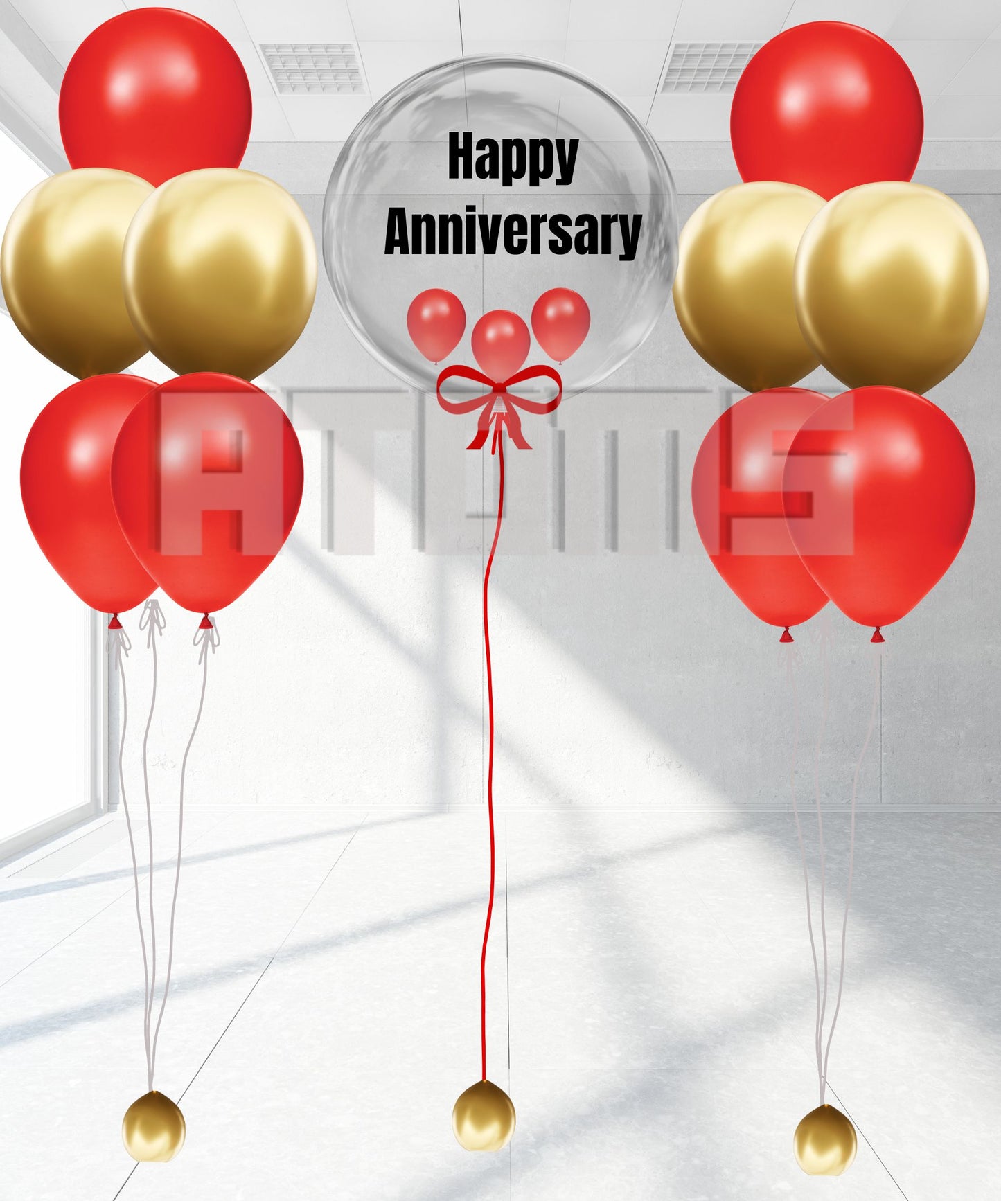 مجموعة بالونات الذكرى السنوية
