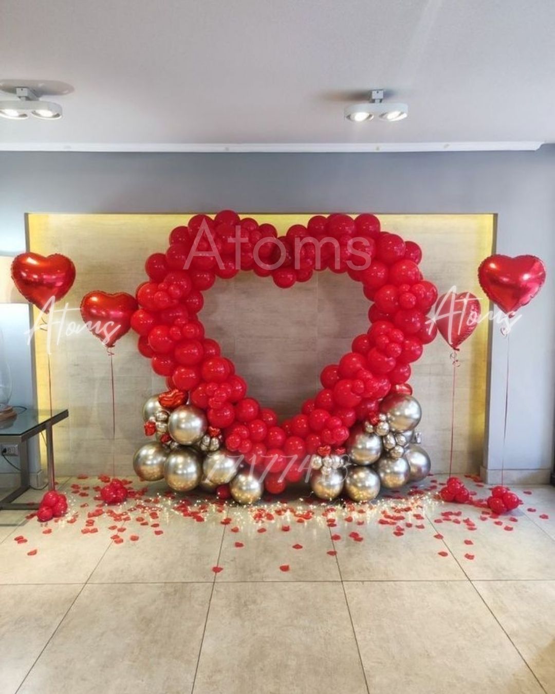 Surpise Proposal Balloon Decor