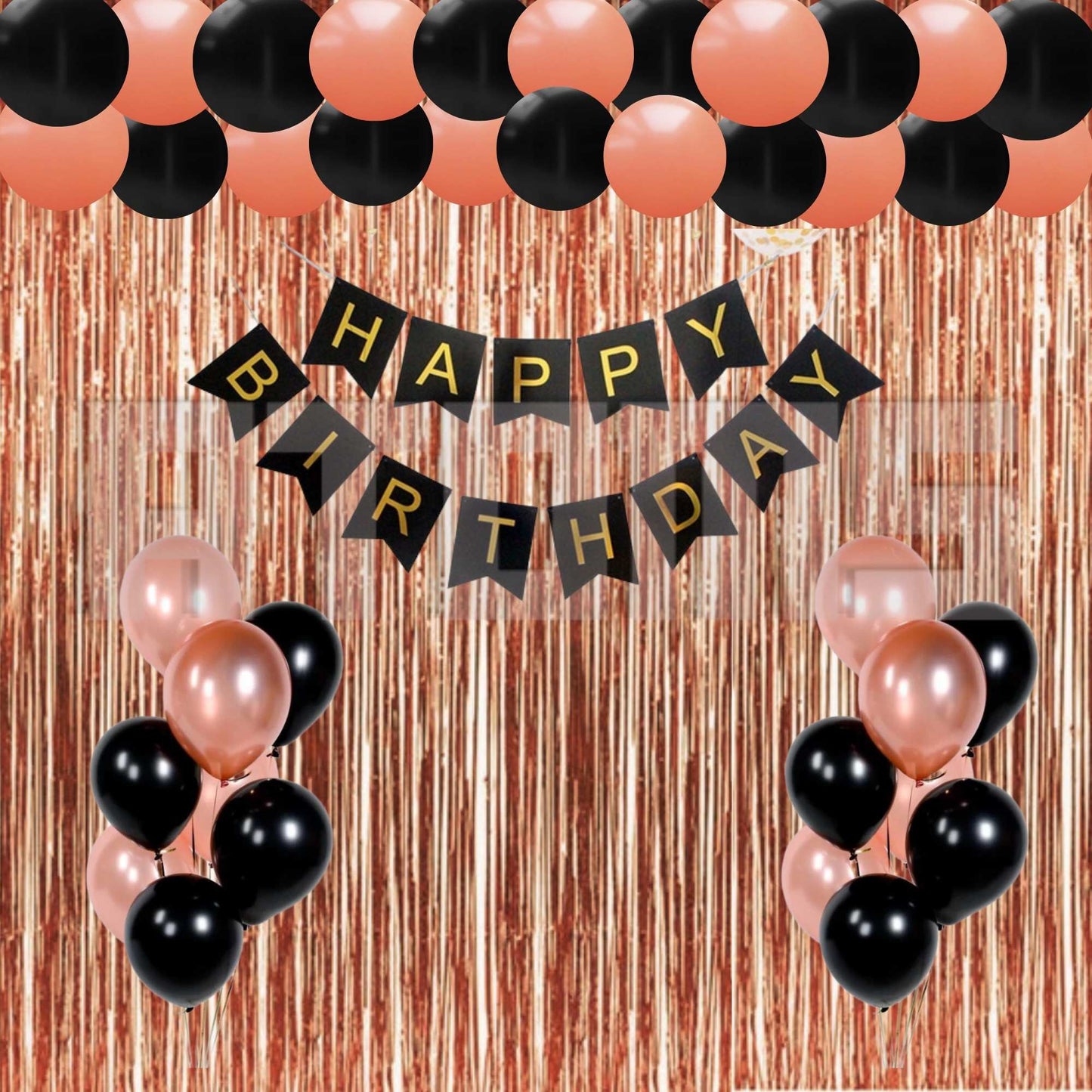 Rosegold Birthday Set