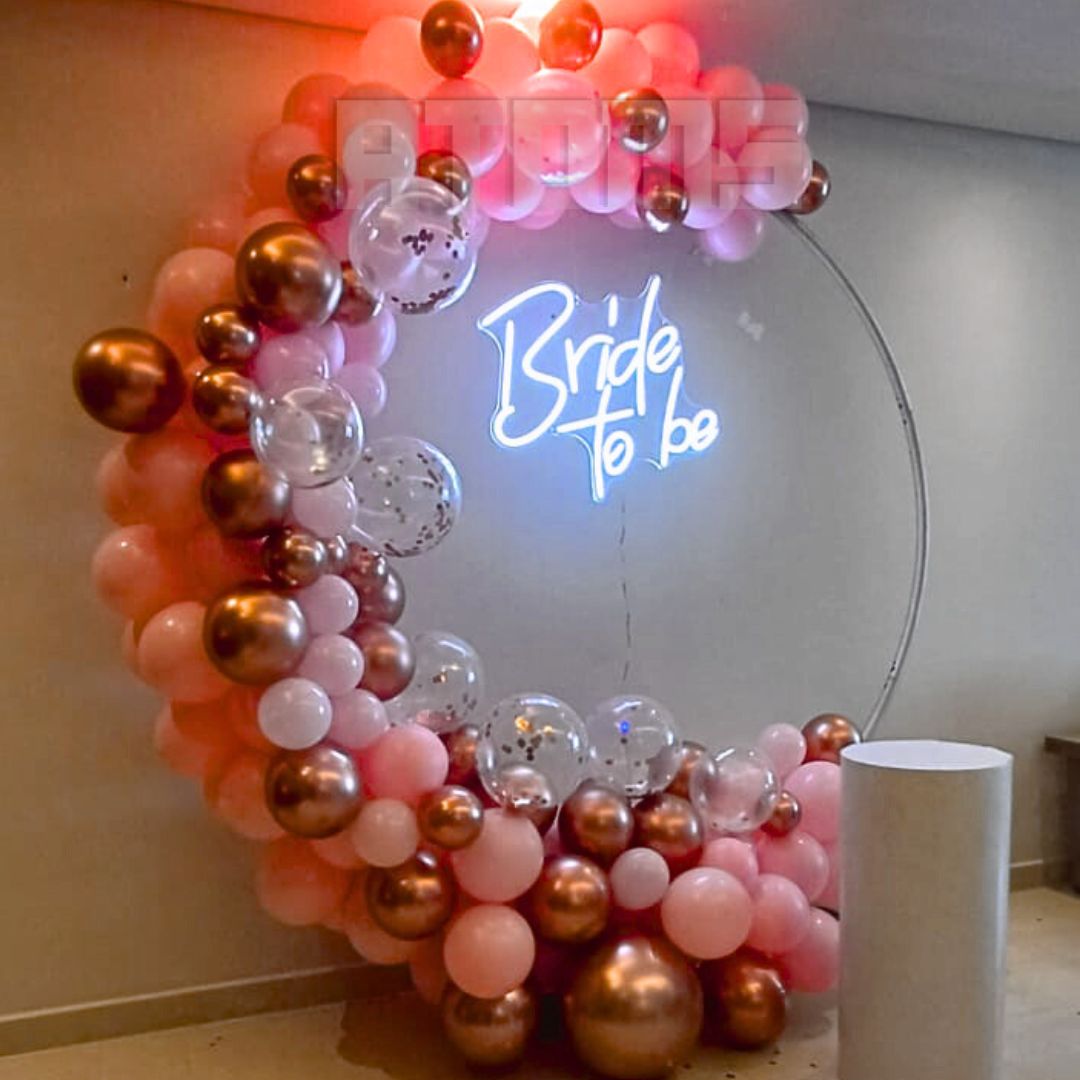 Bridal Shower Platinum Setup