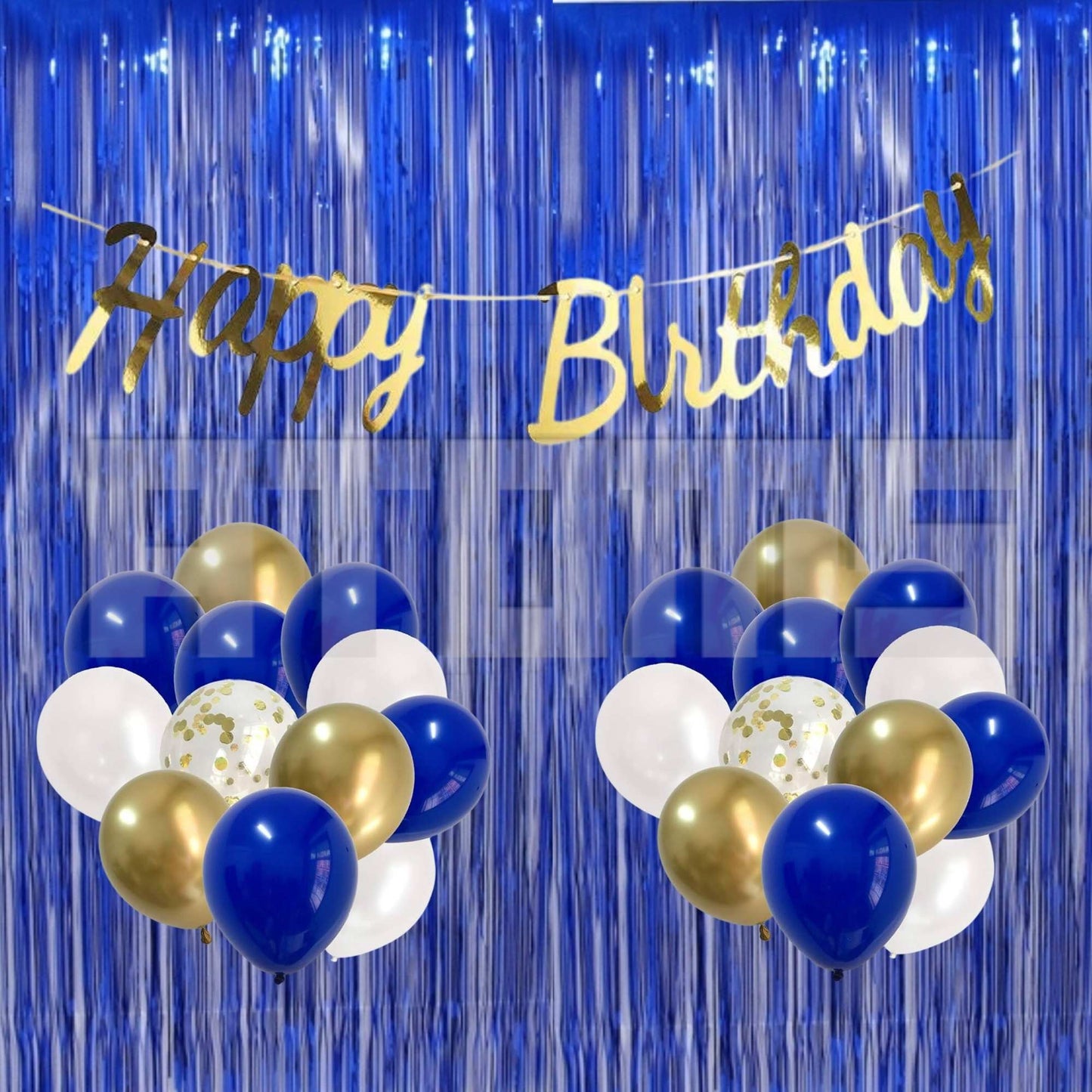 Blue Birthday Set