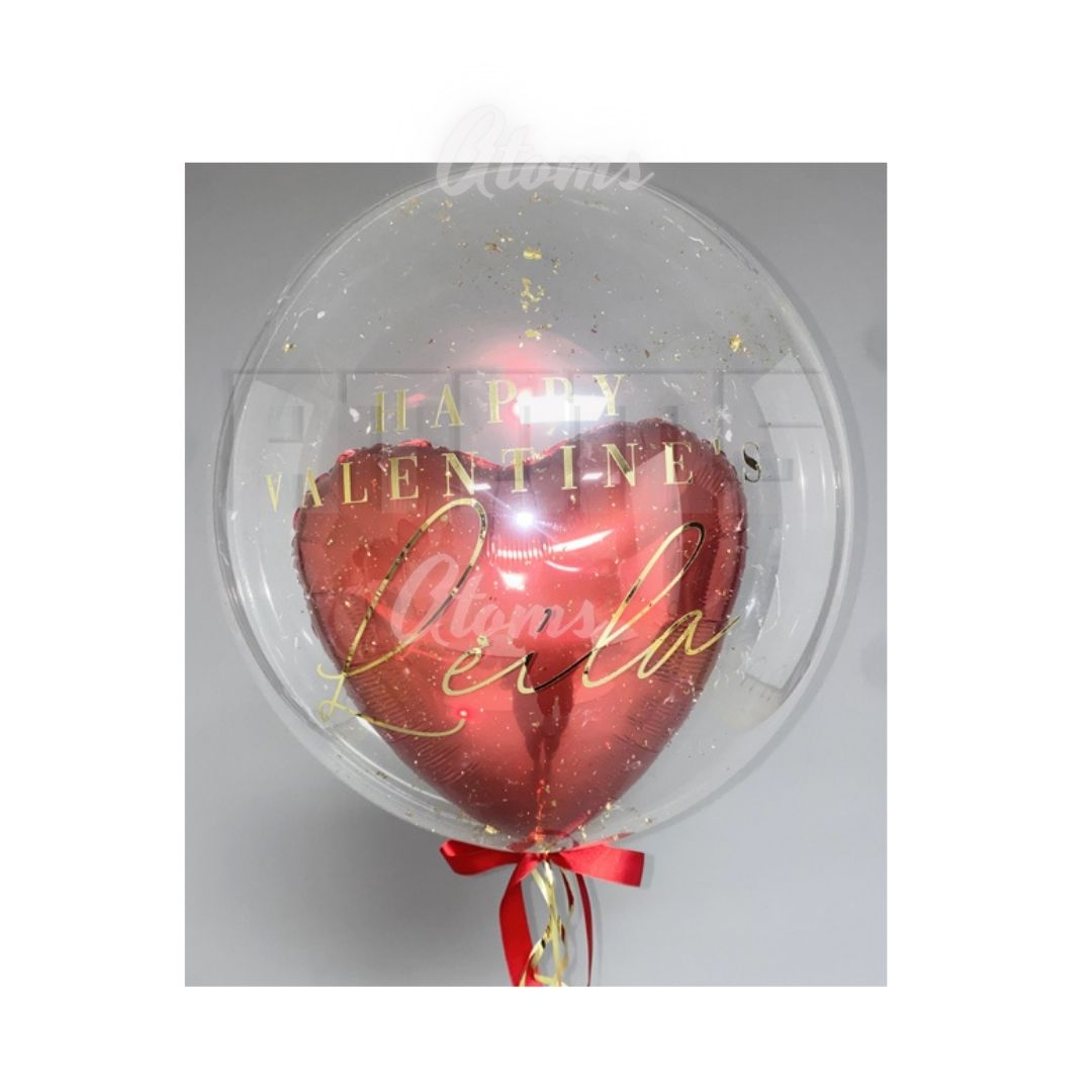 Valentines Customised Helium Balloon