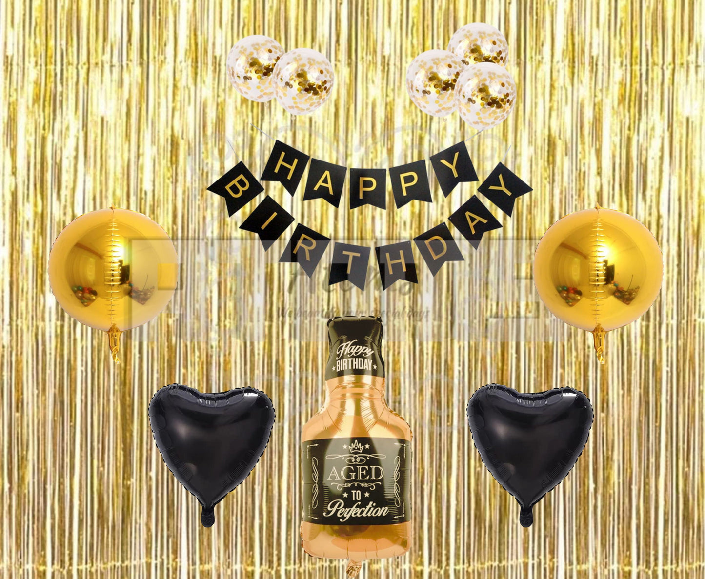 Adults Birthday Set - Adult Birthday Party Set Up