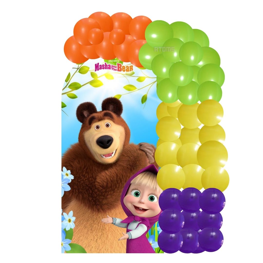 إعداد موضوع ماشا والدب