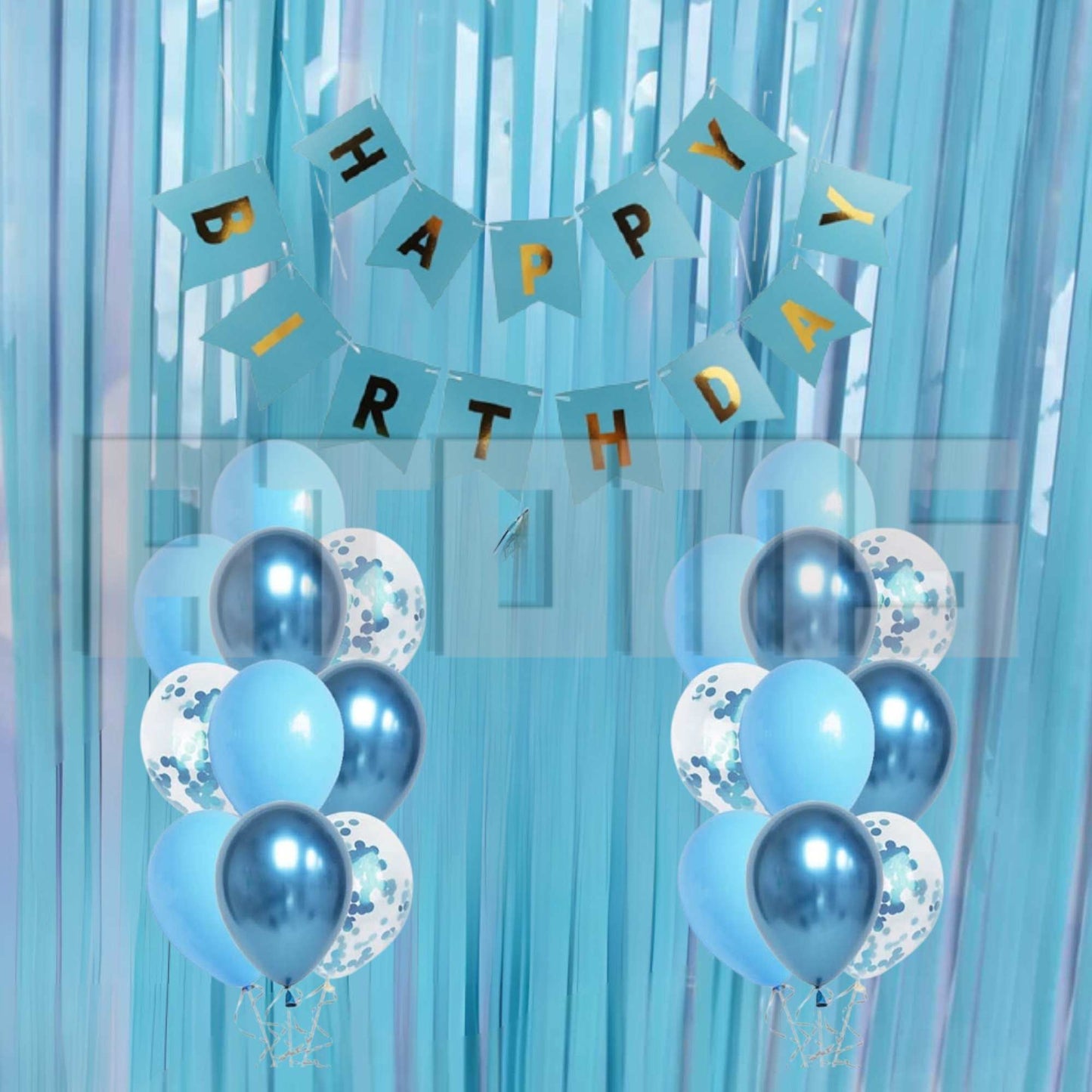 Blue Birthday Set