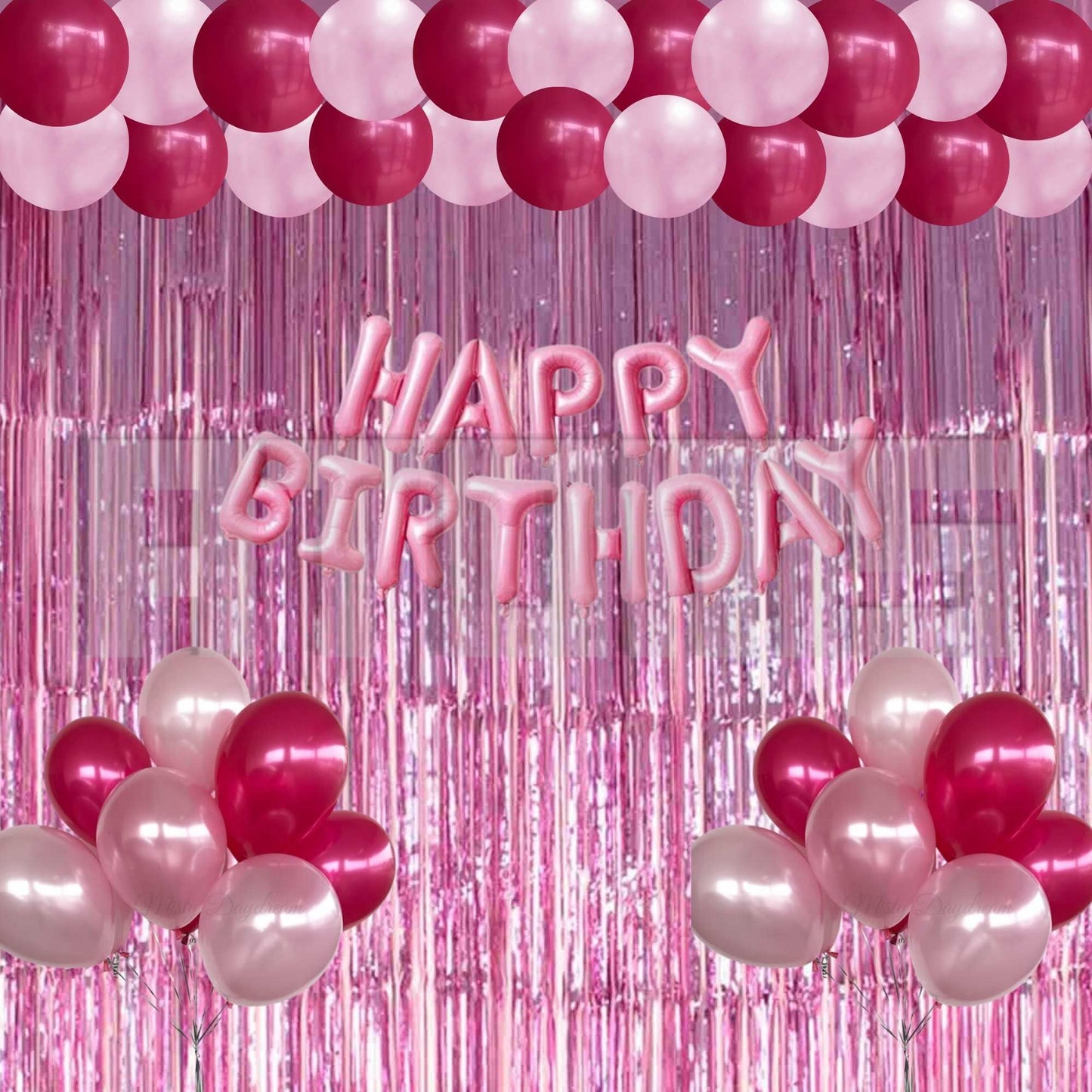 Pink Birthday Set