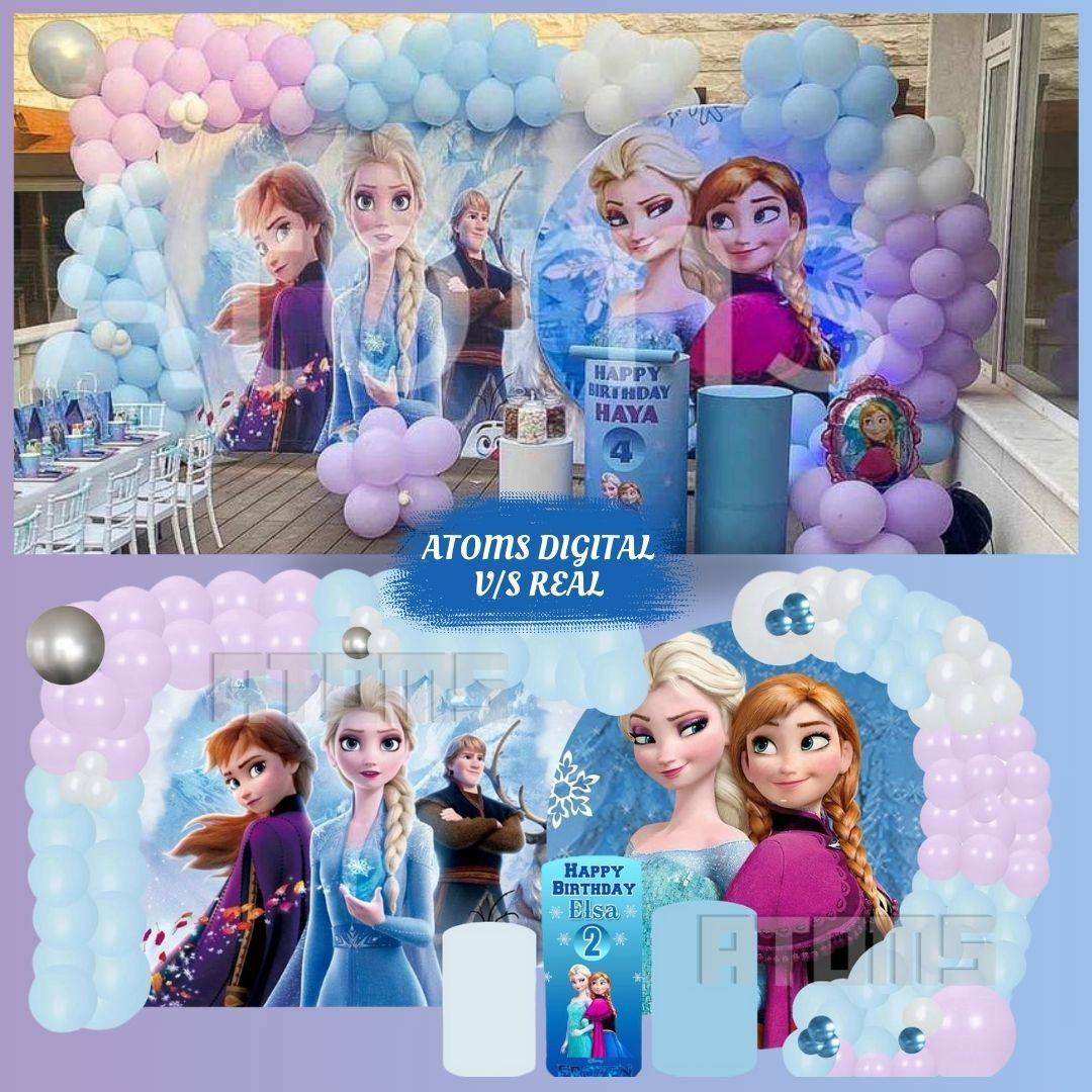 إعداد الماس لموضوع Frozen