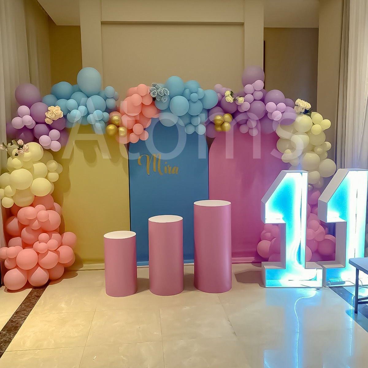 Pastel Theme Diamond Setup