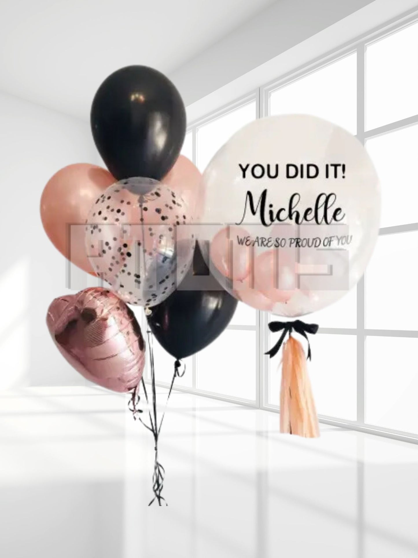 مجموعة بالونات التخرج بوبو