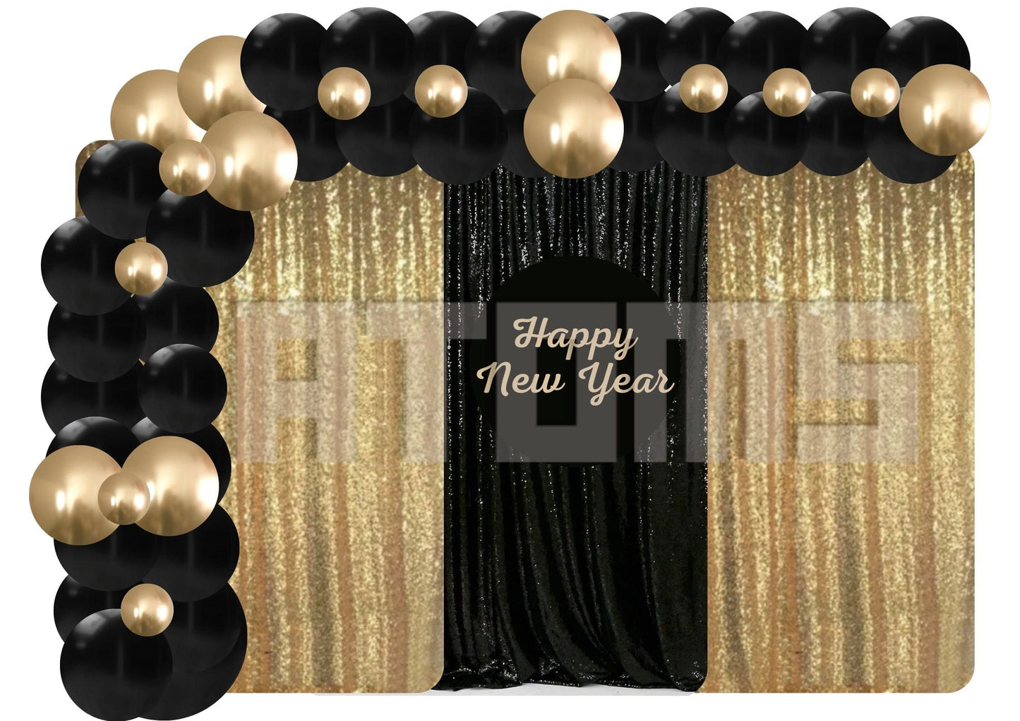 إعداد ستارة رأس السنة الجديدة