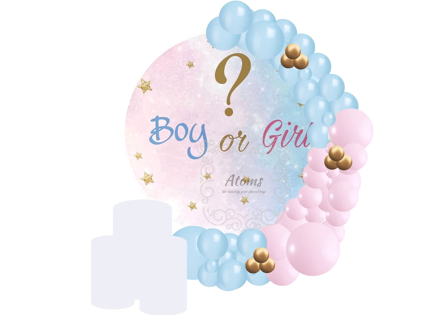 Gender Reveal Platinum Setup