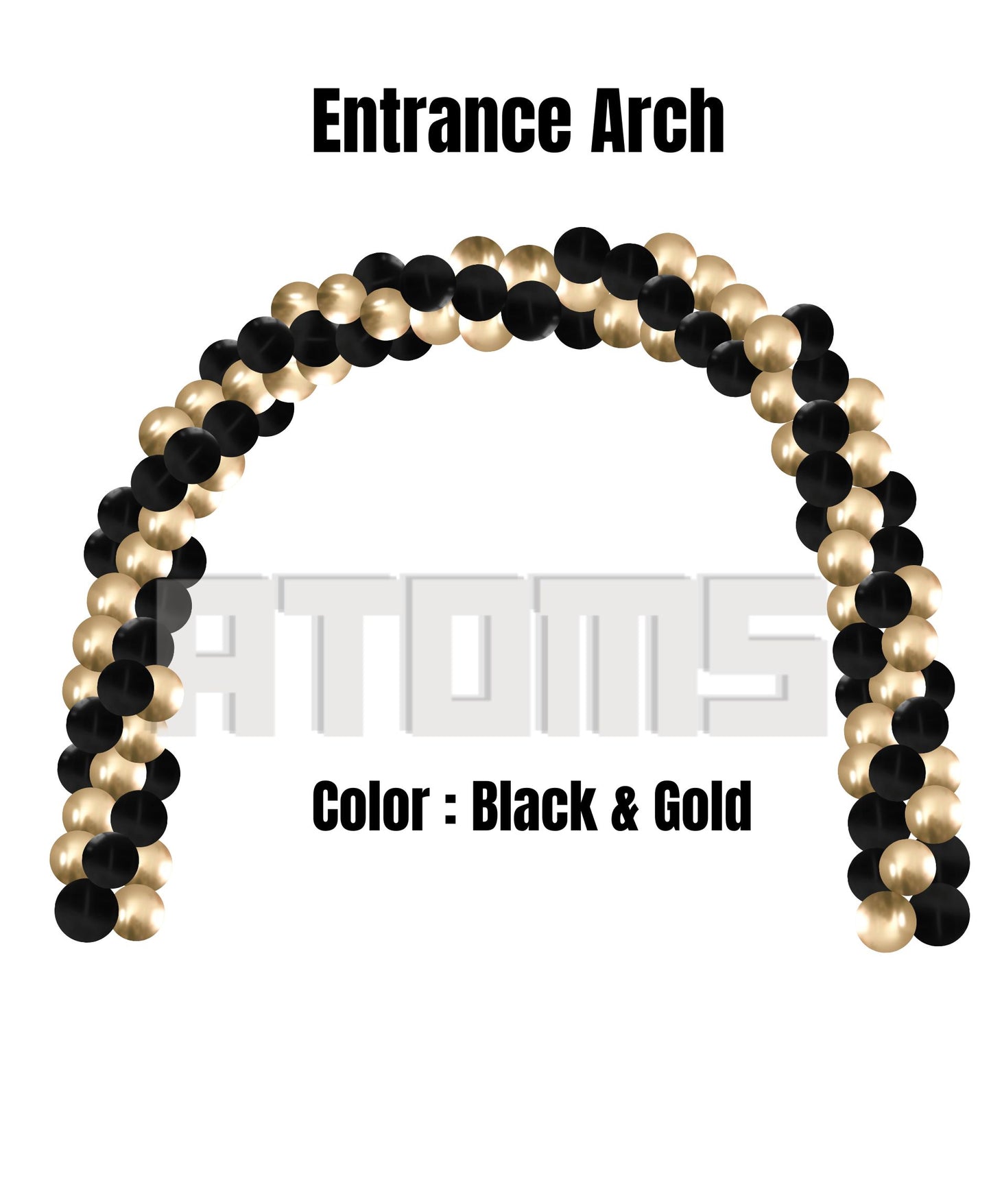 إعداد الافتتاح (الأسود والذهبي)