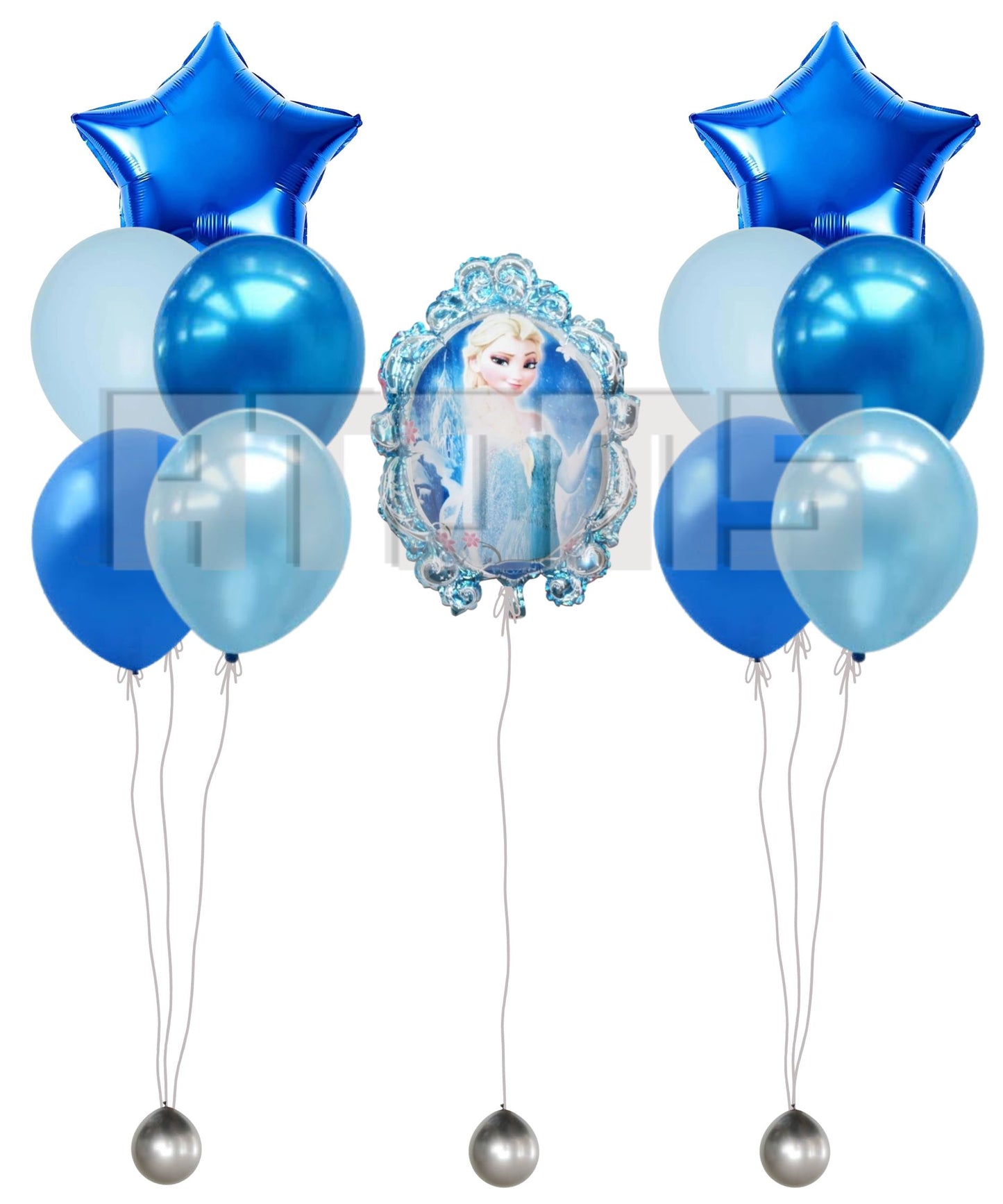 Frozen Balloon Bunch
