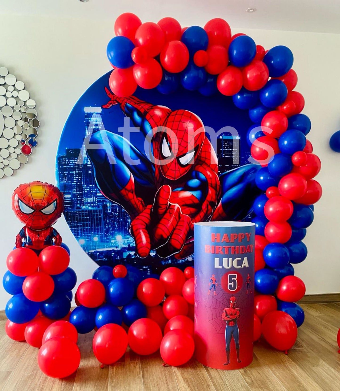 إعداد ثيم Spider Man