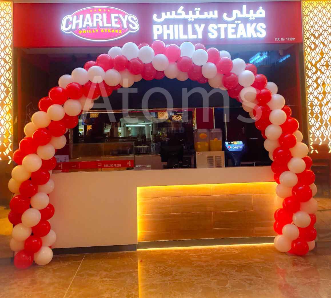 Inauguration Setup (White & Red)