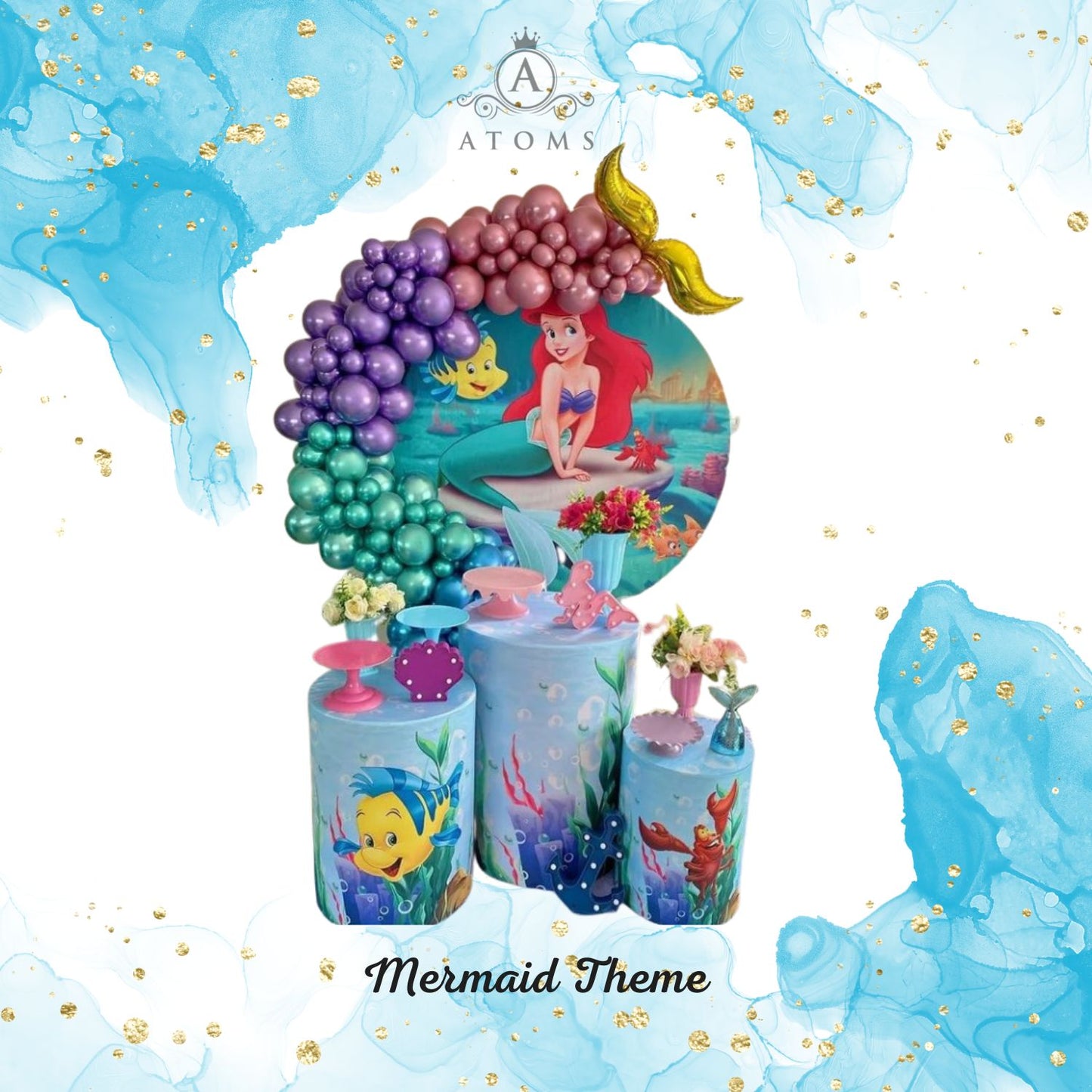 Mermaid Theme Diamond Setup