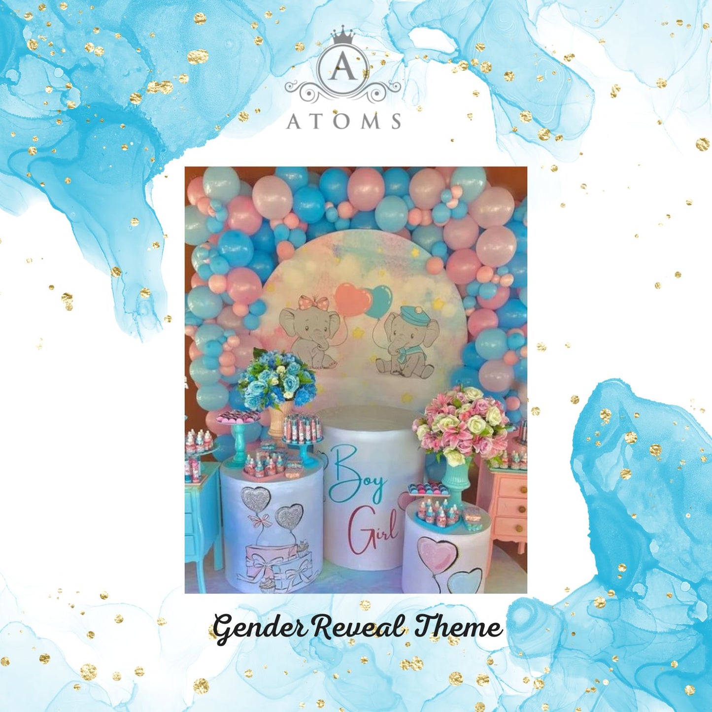 إعداد الماس لموضوع الكشف عن جنس الطفل