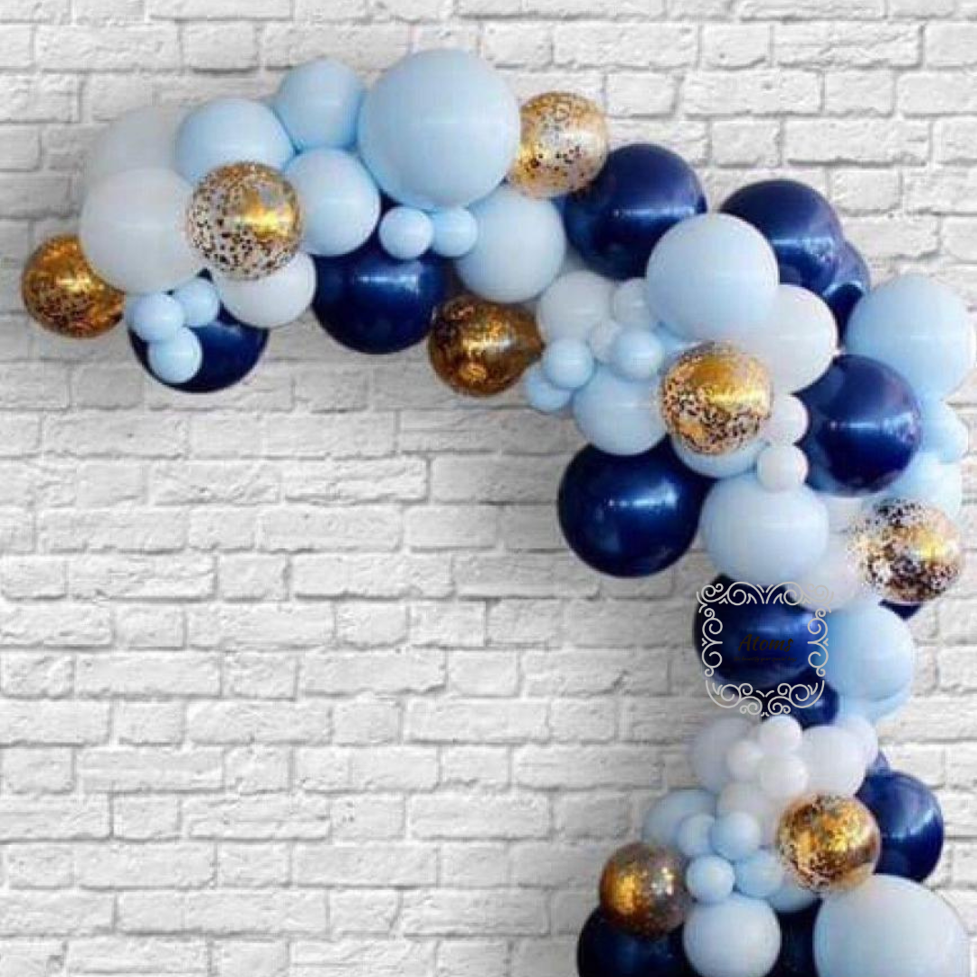 Navy Blue Balloon Arch Set