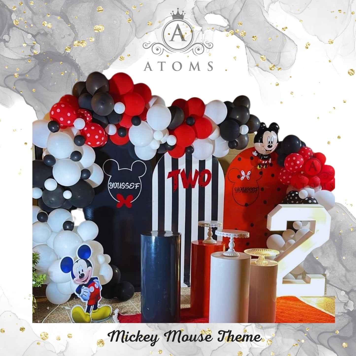 Mickey Mouse Theme Diamond Setup