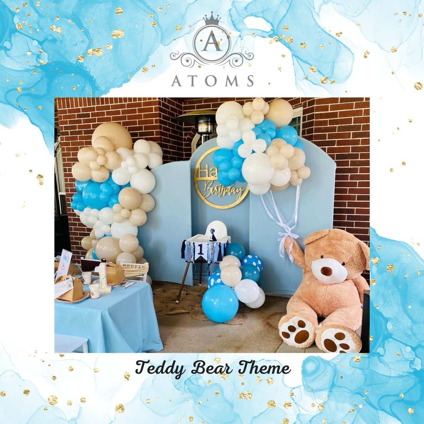 Teddy Bear Theme Diamond Setup