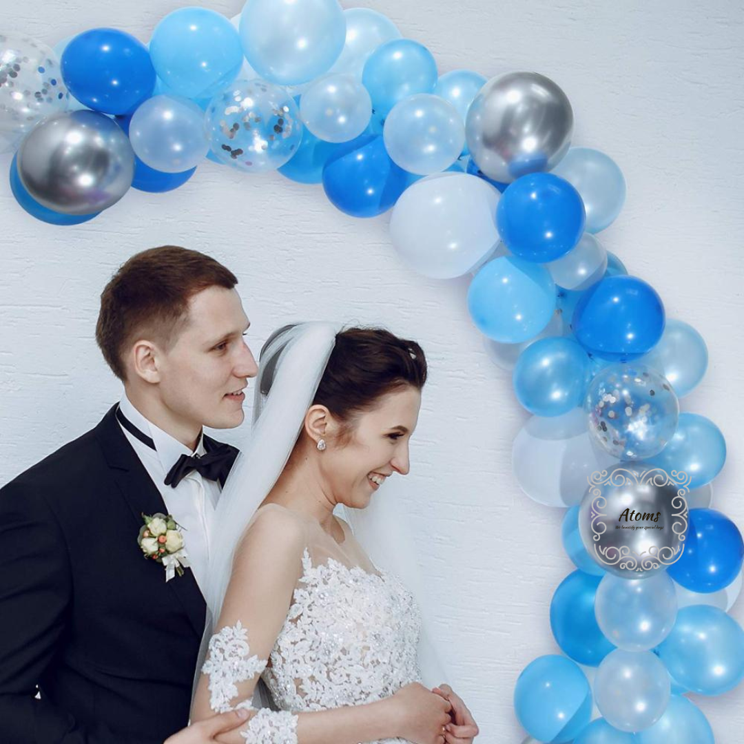 Blue Balloon Arch Set