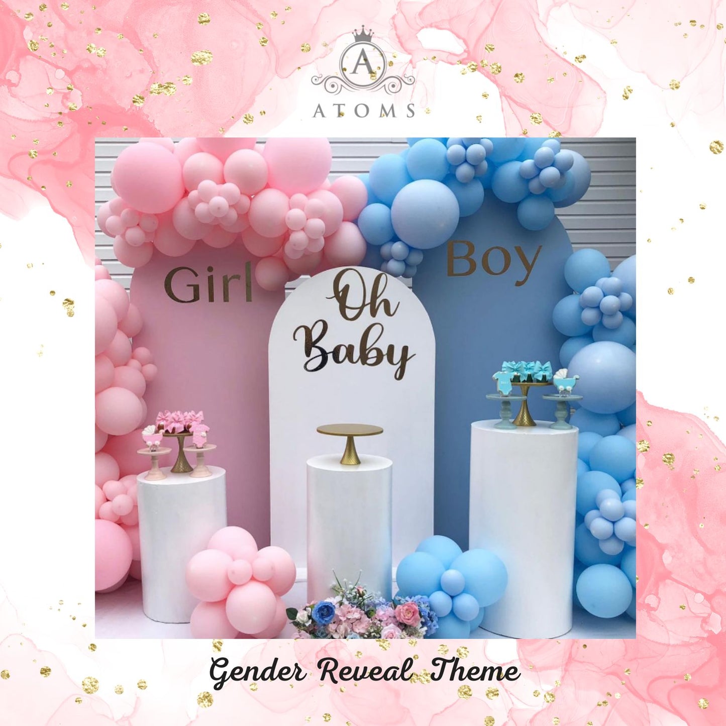 إعداد الماس لموضوع الكشف عن جنس الطفل