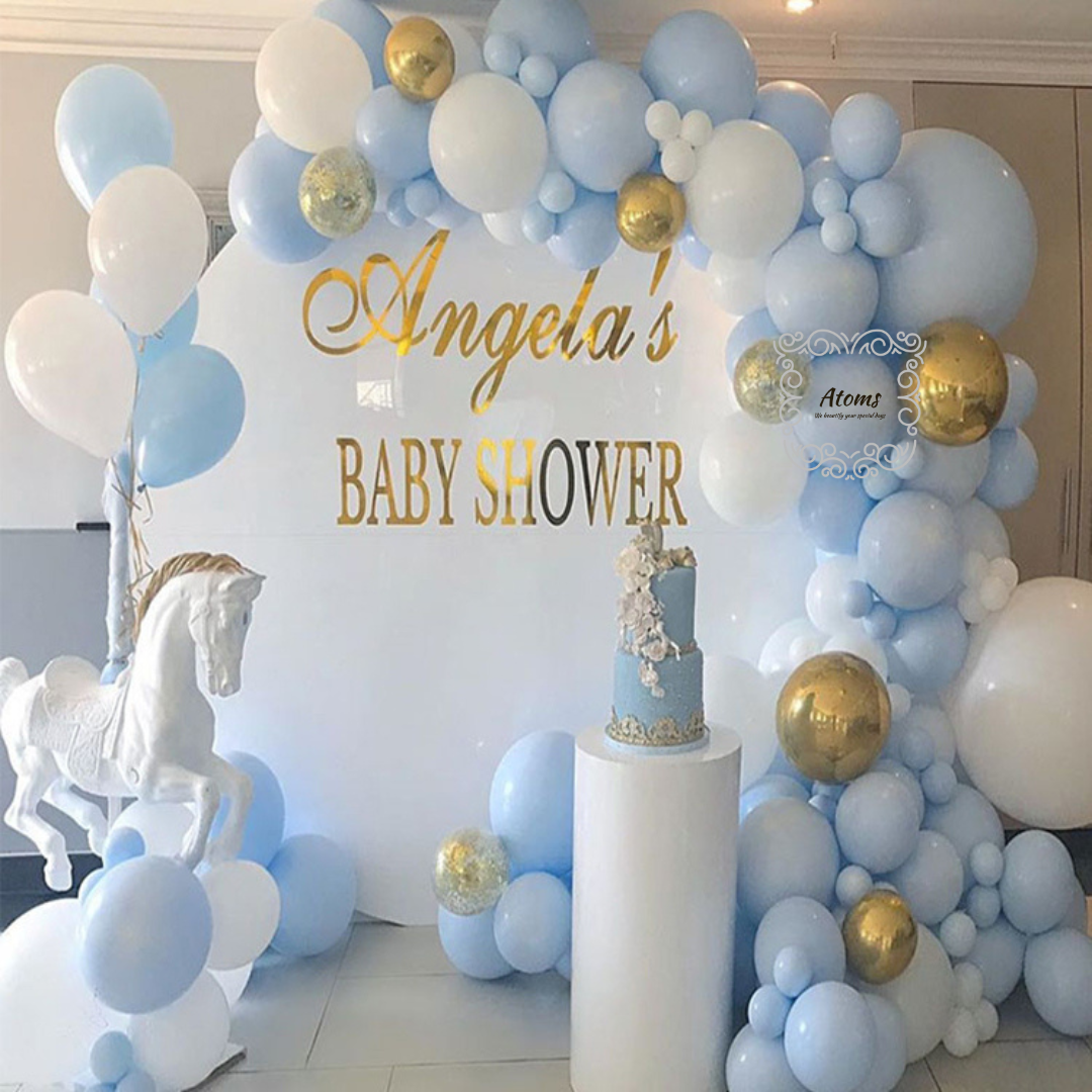 Blue Balloon Arch Set