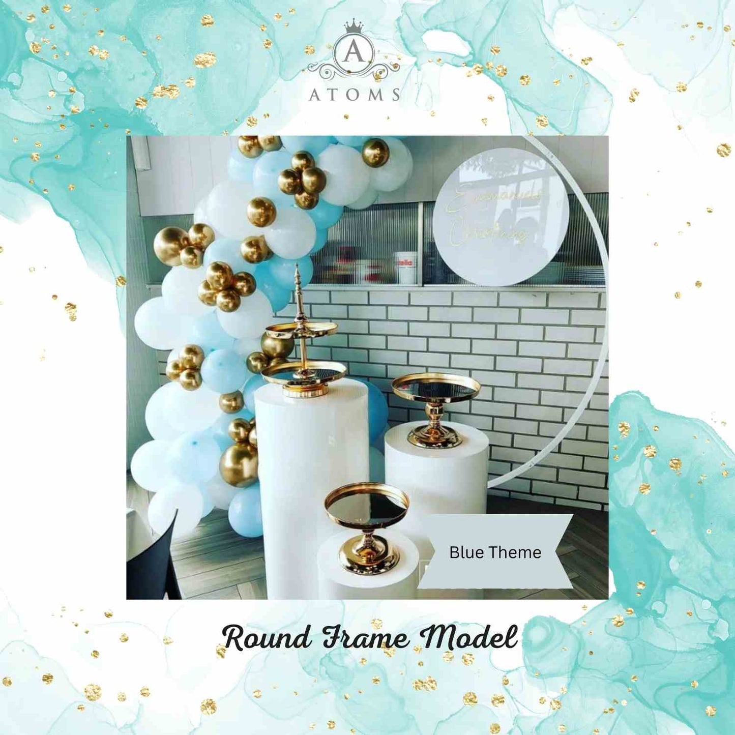 إعداد بلاتينيوم أزرق سماوي