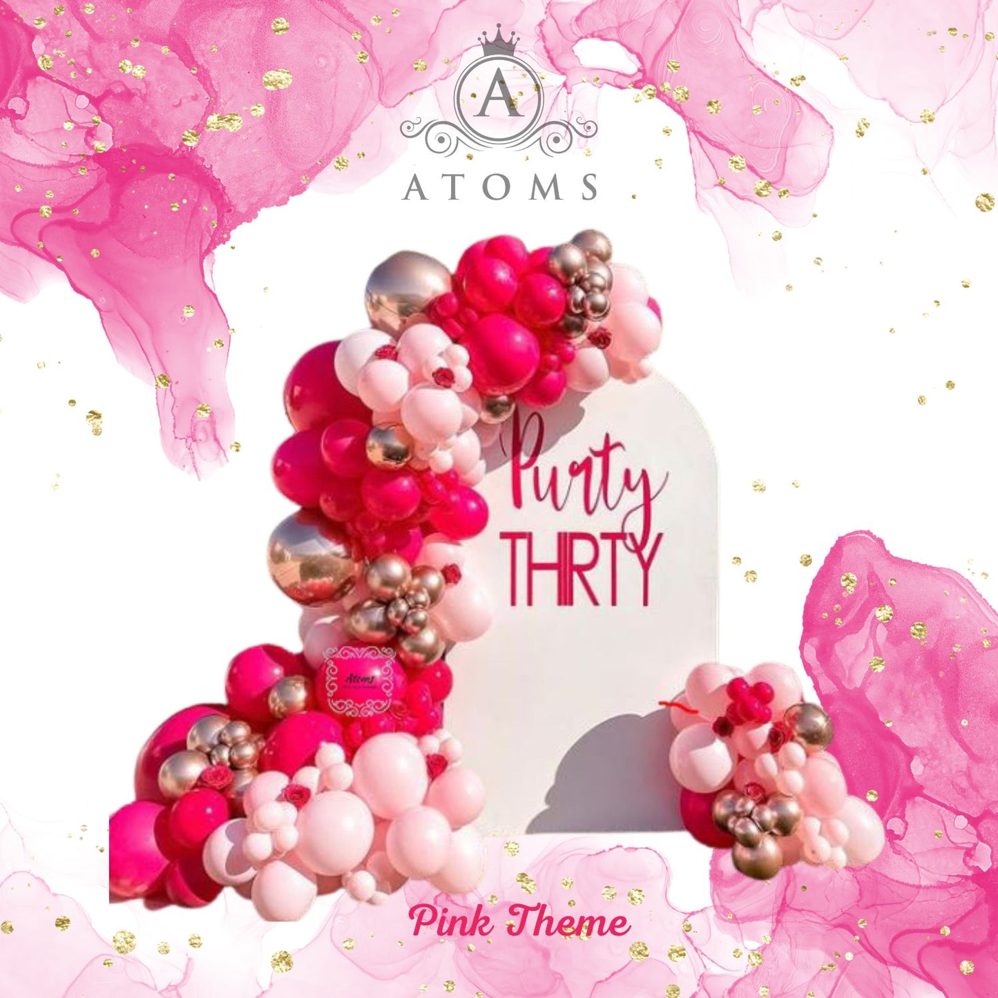 إعداد البلاتين الوردي الداكن