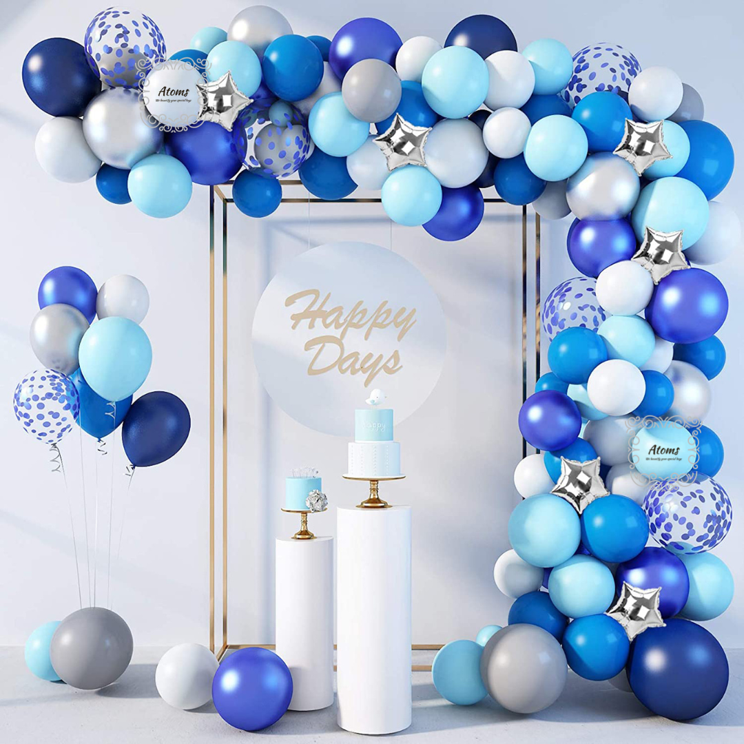 Blue Balloon Arch Set