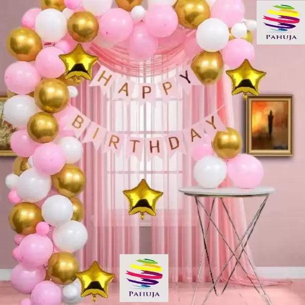 Pink Balloon Arch Set