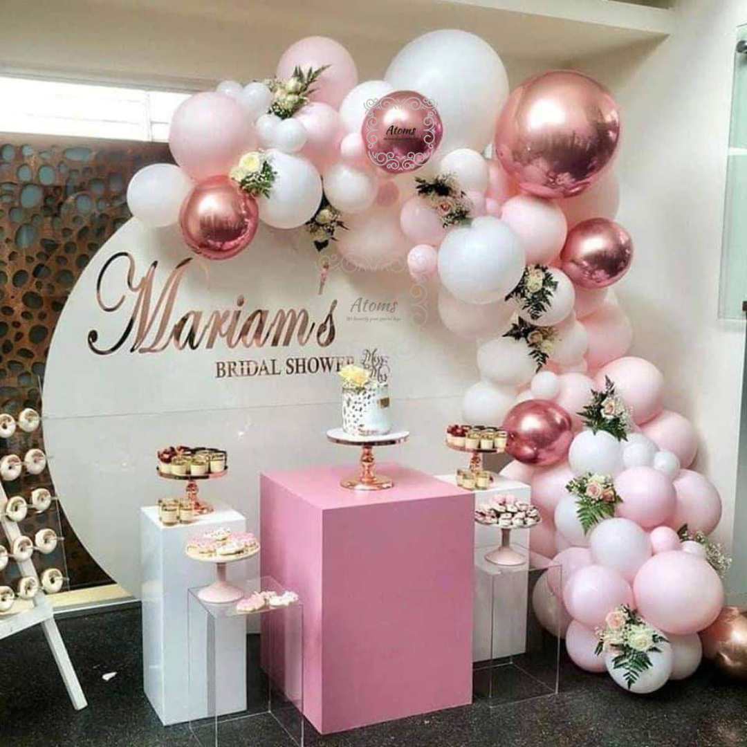 Pink Balloon Arch Set