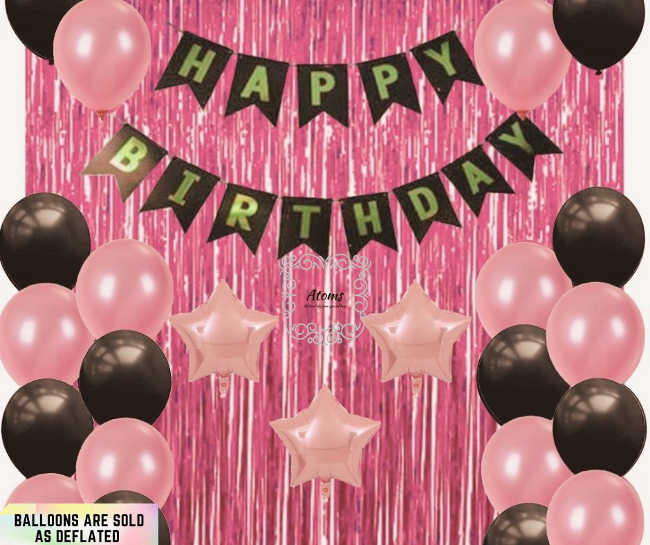 Pink Birthday Set