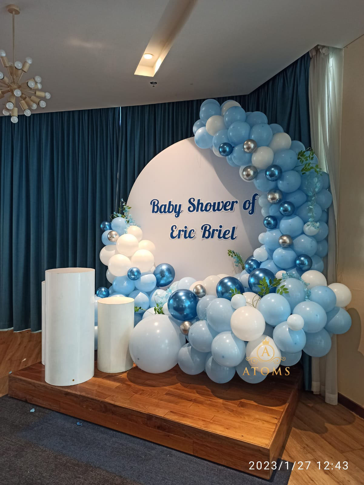 إعداد البلاتين الأزرق