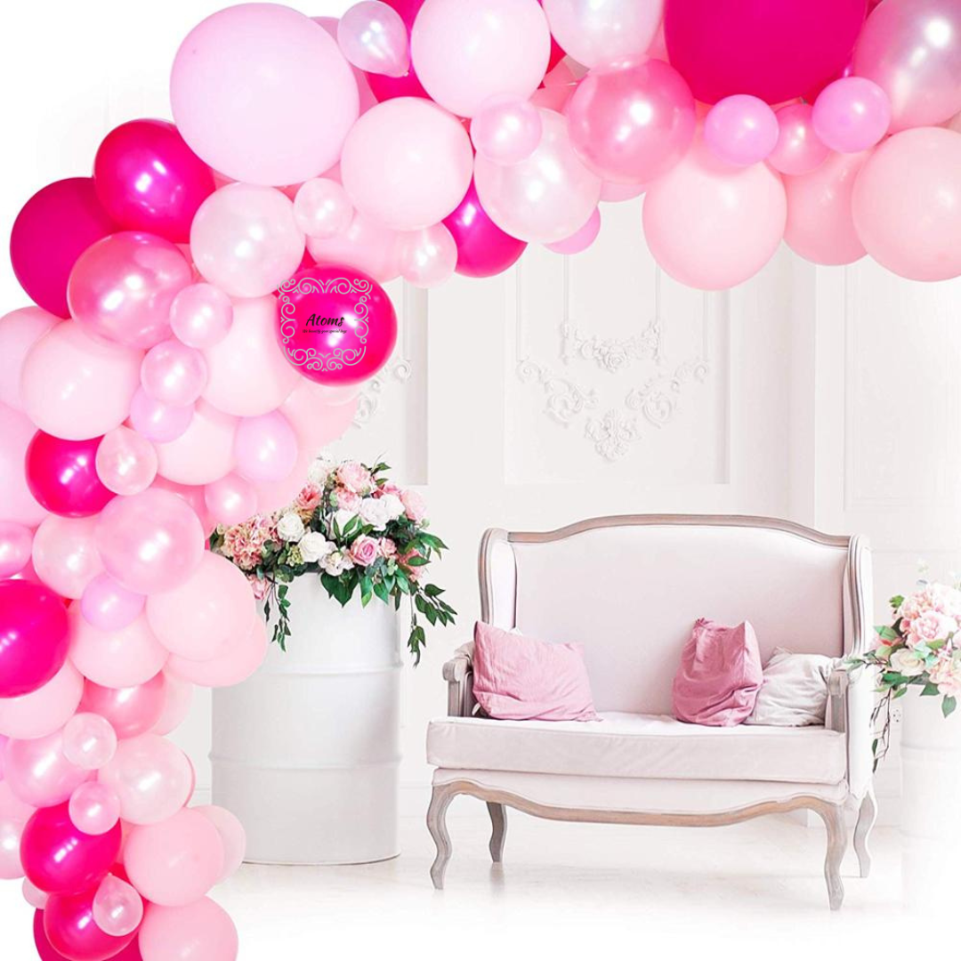 Pink Balloon Arch Set