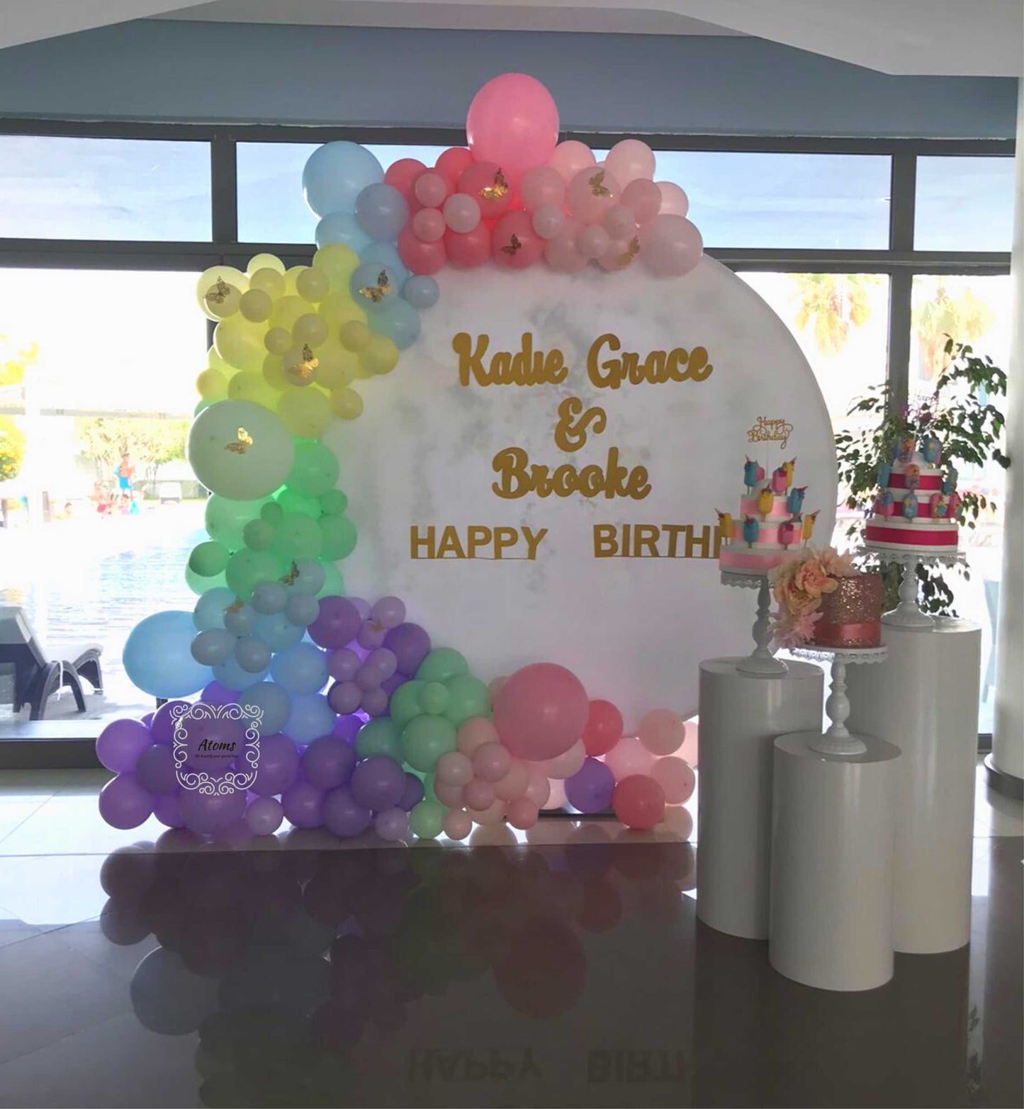 Pastel Balloons Platinum Setup