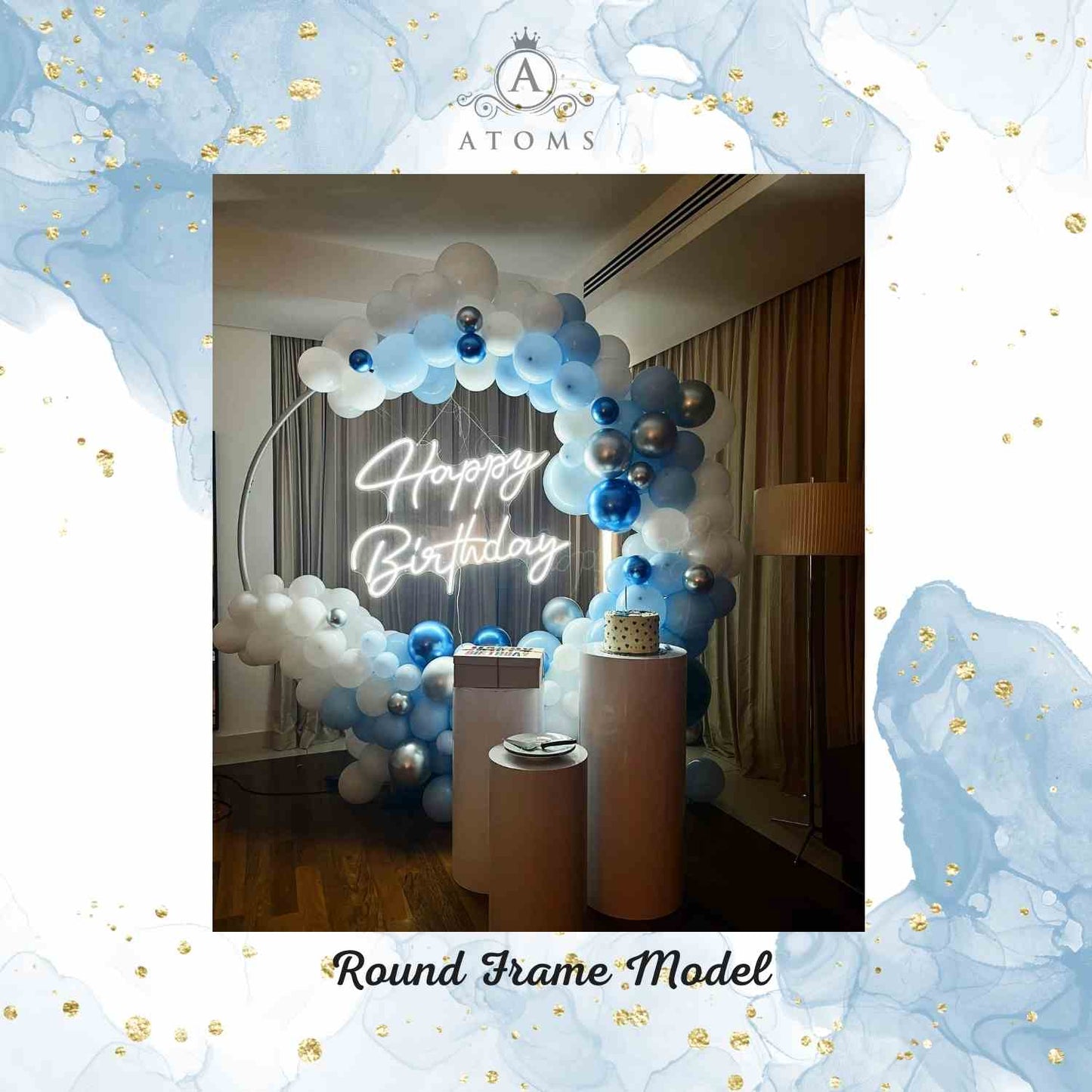 إعداد البلاتين الأزرق