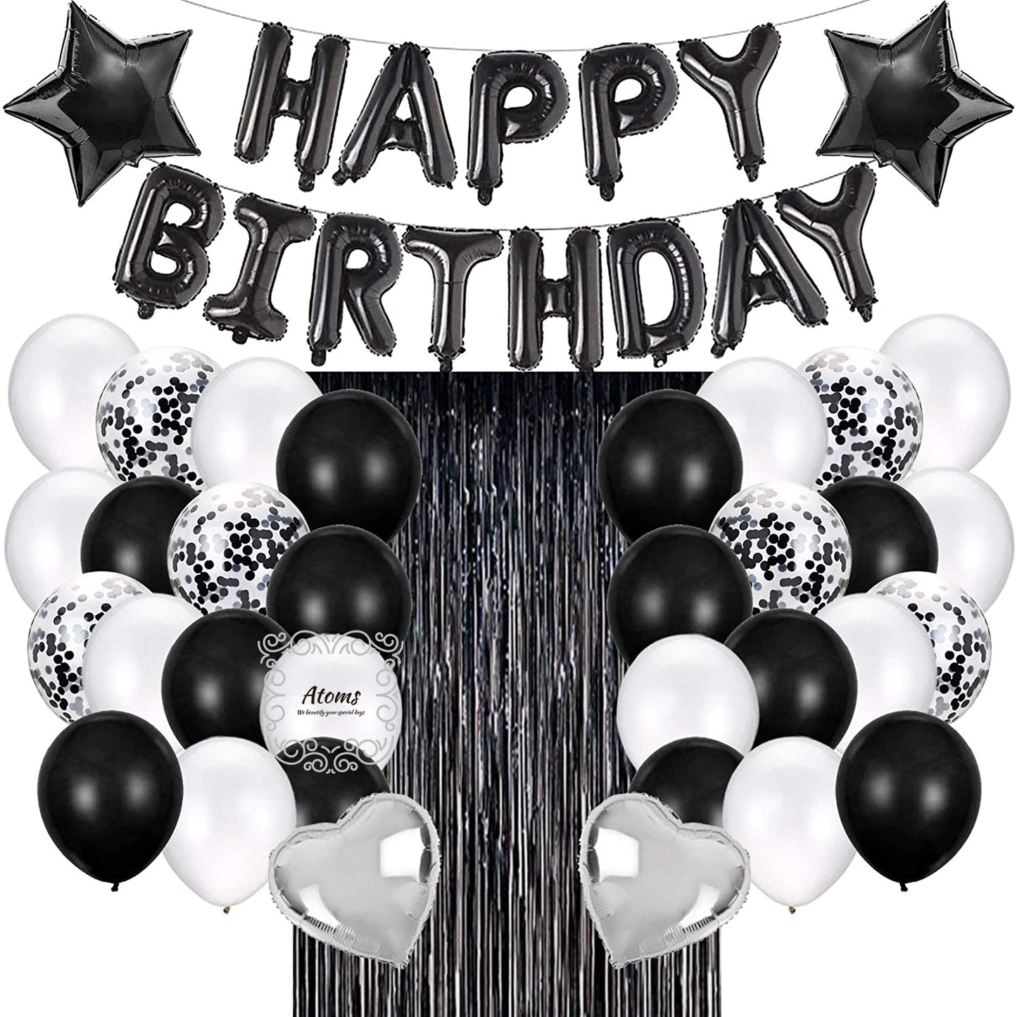 Black Birthday Set