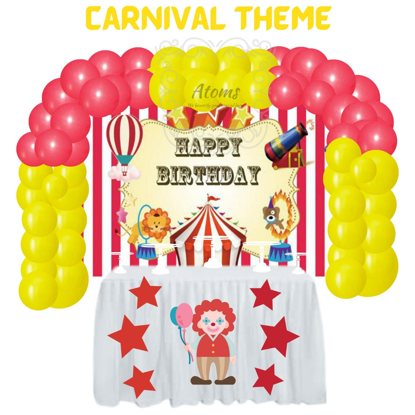 إعداد الكرنفال الذهبي