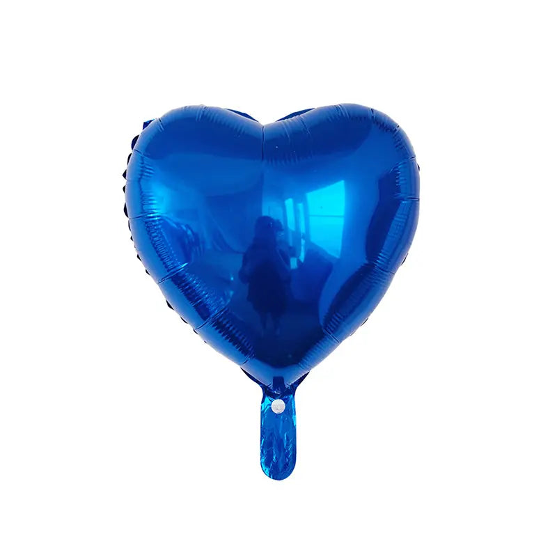 Blue Heart Balloon