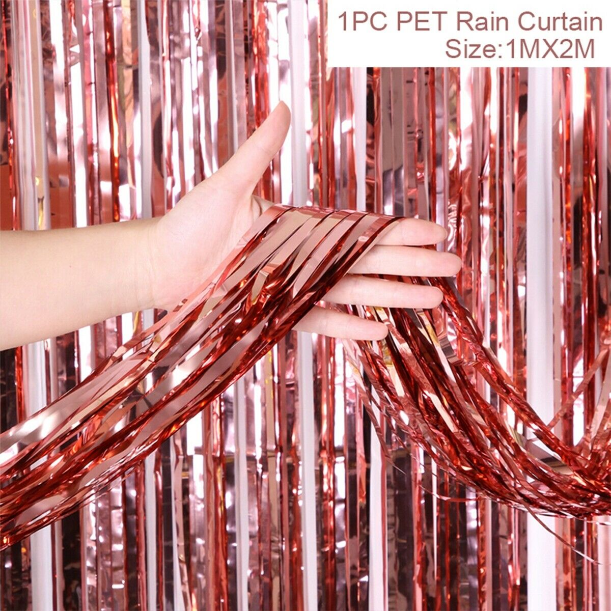 ستارة من رقائق الذهب الوردي