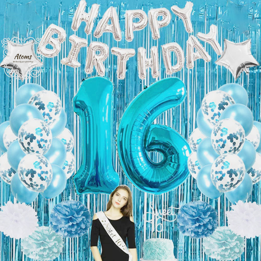 SkyBlue Birthday Set