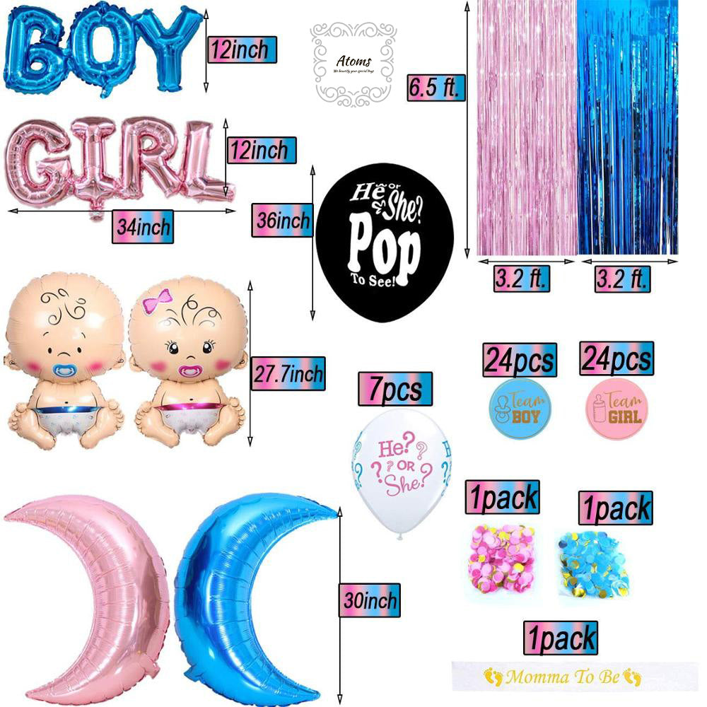 Gender Reveal Set