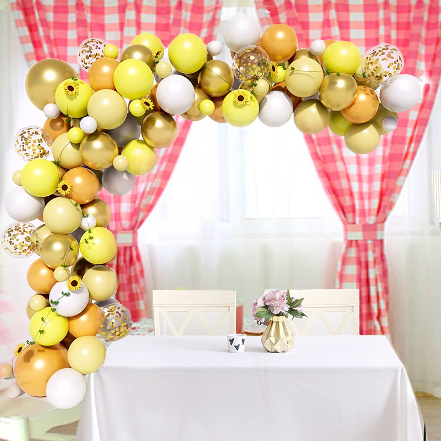 Yellow Balloon Arch Set