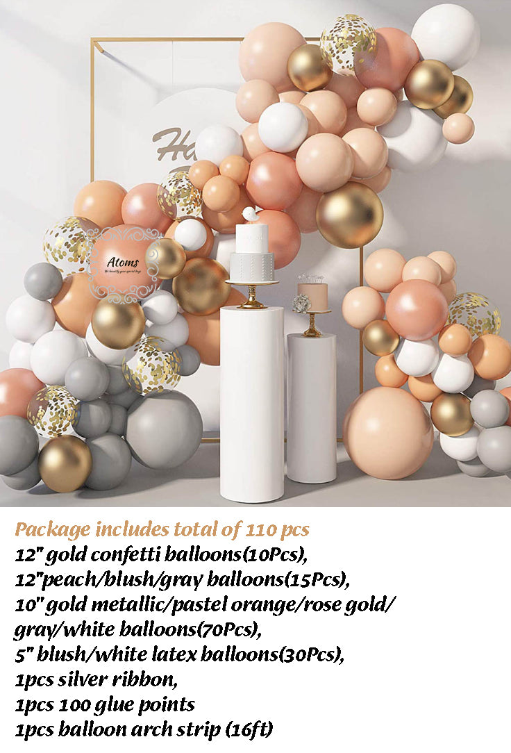 Blush Balloon Arch Set