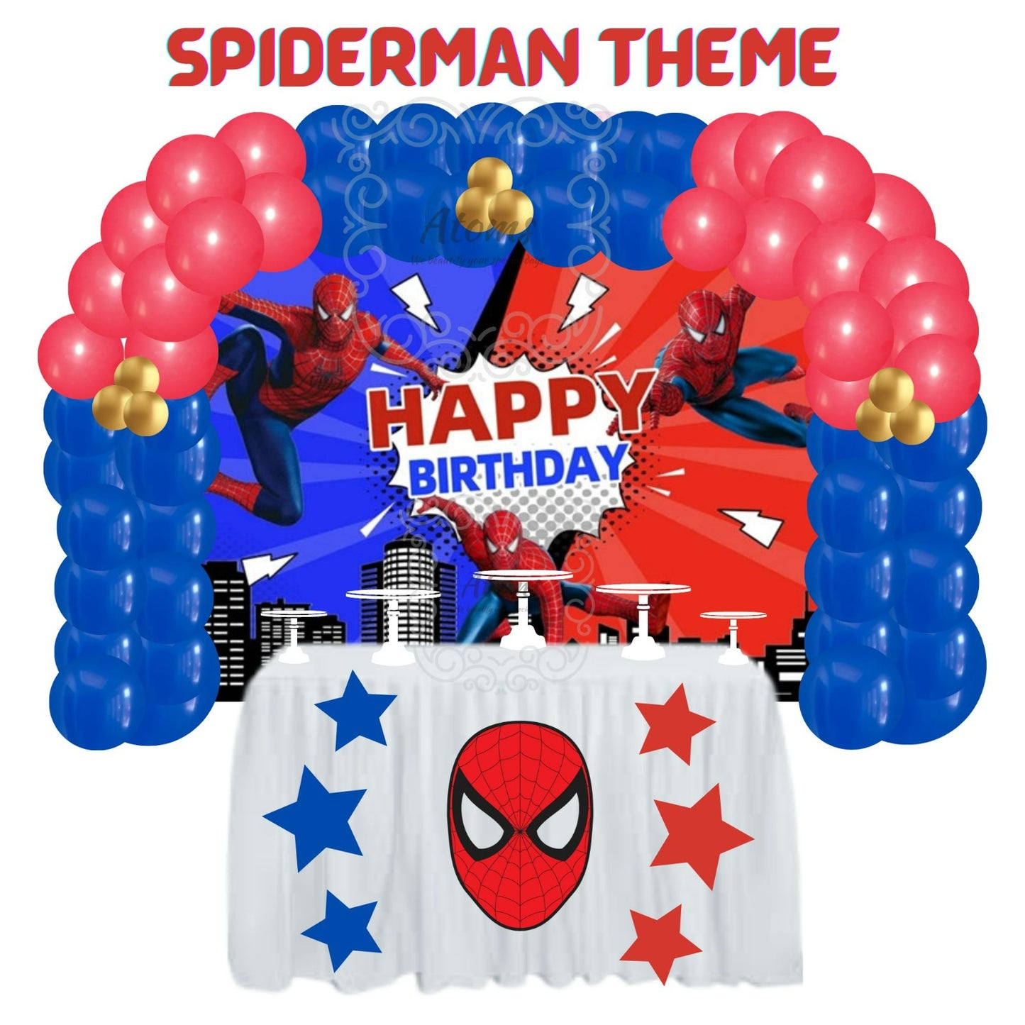 Spiderman Gold Setup