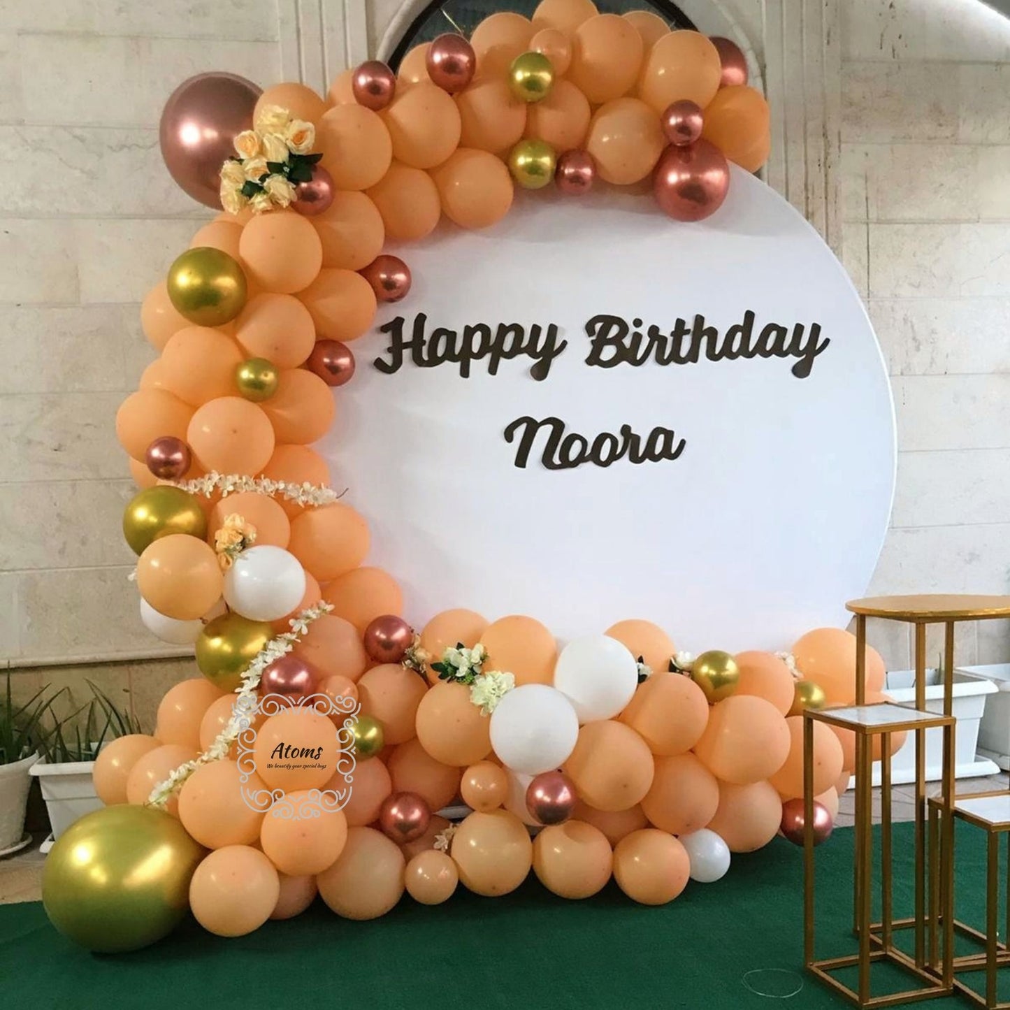 Blush Shaded Graduation Platinum Setup